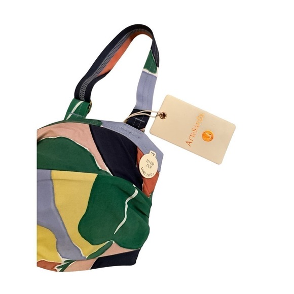 Artesands Women's L'Avana Botticelli Bandeau D DD Bikini Top Size 8 Multi NWT - Picture 4 of 6